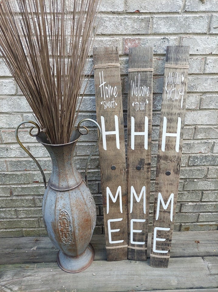 Interchangeable - Stave Sign | Barrels Galore